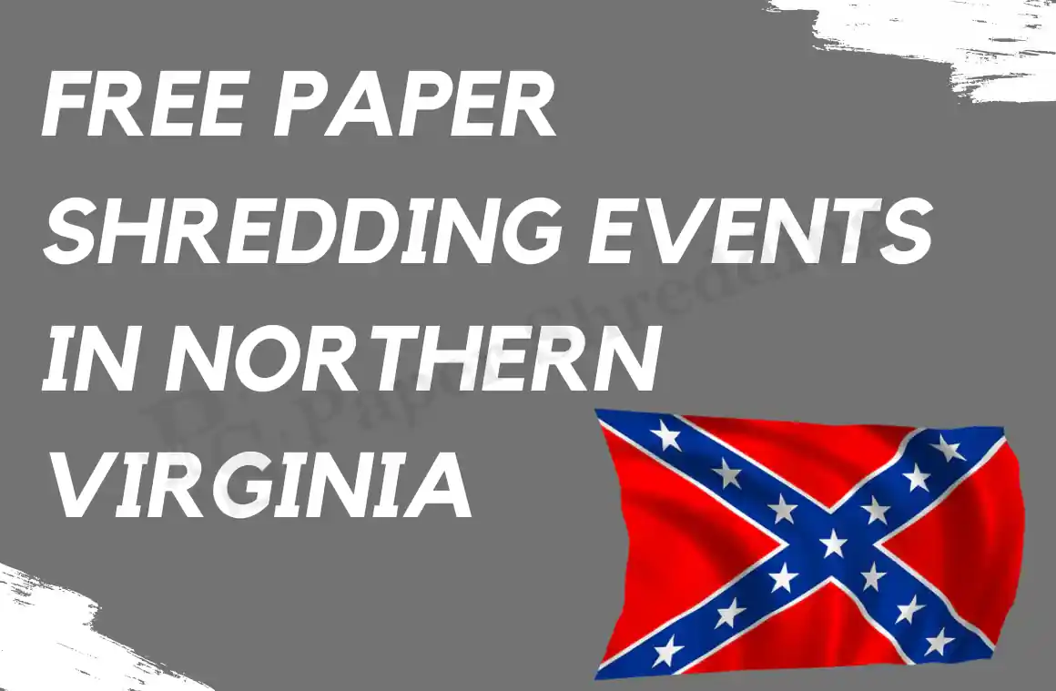 Free Paper Shredding Events Northern Virginia 2024