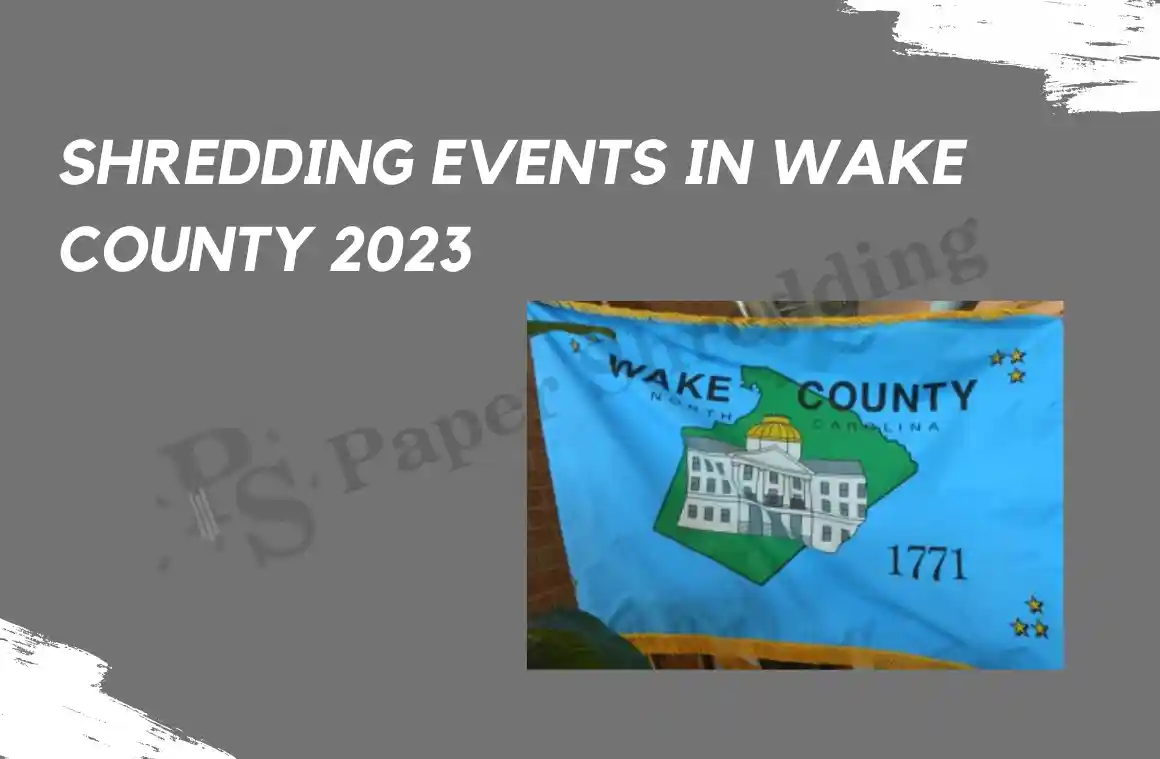 Wake County Shredding Events 2023 Complete List of Events